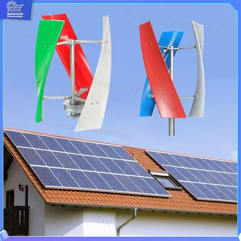 5KW Hybrid Solar Wind Turbine  - Renewable Energy Wind Solar recension och pris