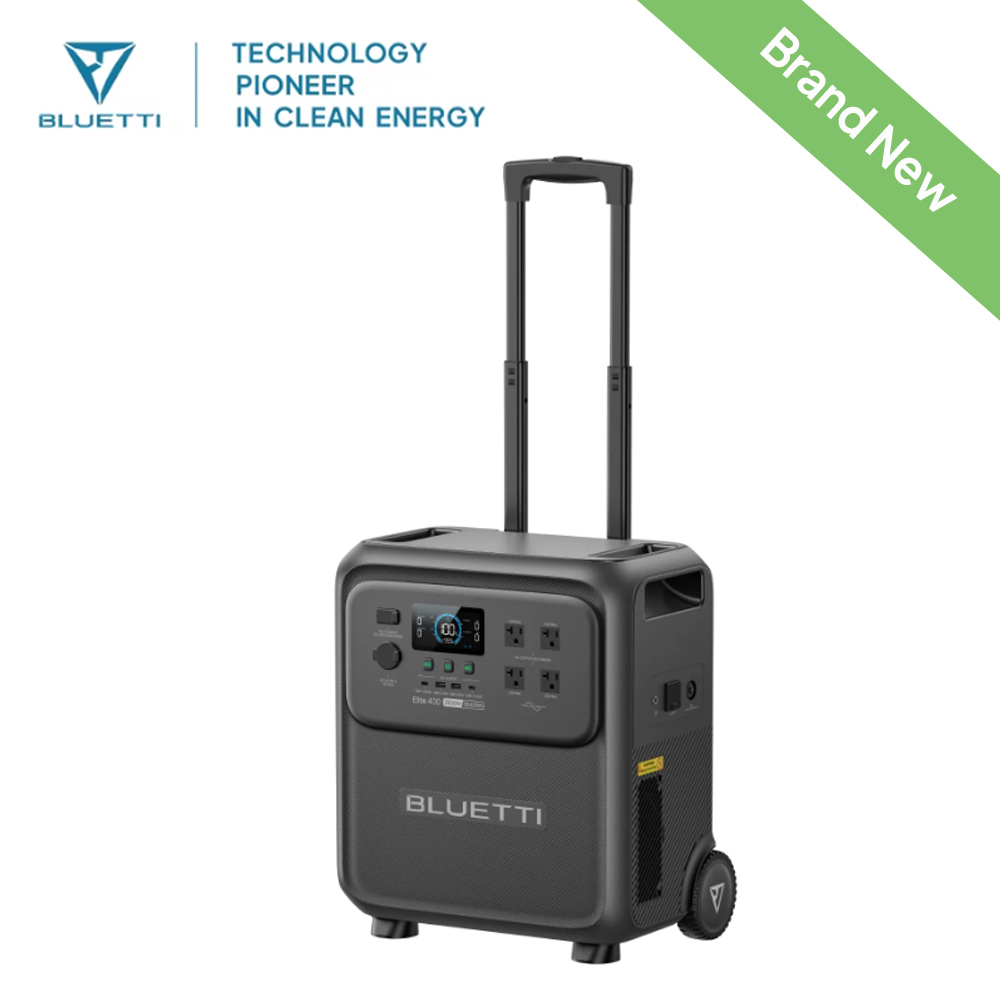 BLUETTI Elite 400 2600W 3840Wh - Lifepo4 Battery Pack recension och pris