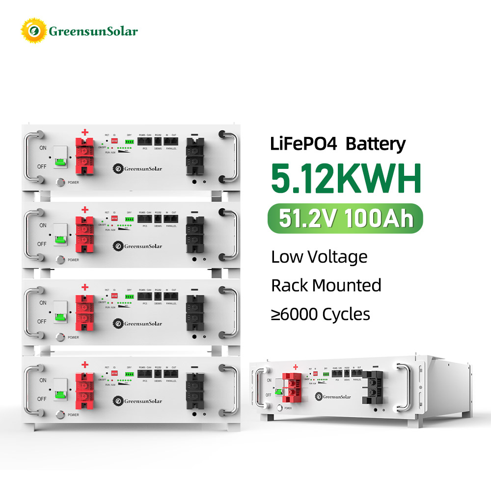 Greensun 51.2V 100Ah Low Volta - Energy Storage Rack recension och pris